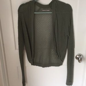 Olive green light cardigan